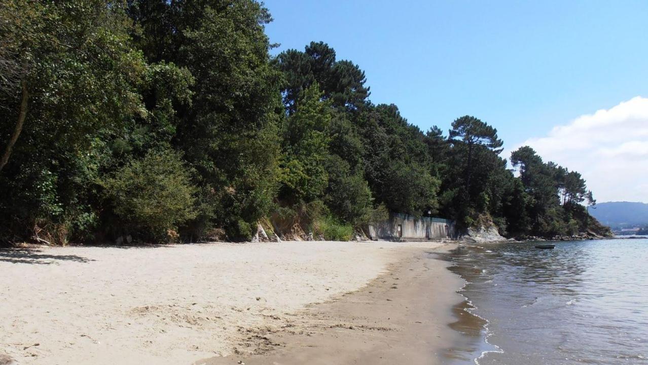 Willa Casa Con Jardin En La Playa De Almieiras Fene Zewnętrze zdjęcie